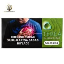 TEREA Green Zing Uzbekistan | Fresh Menthol Tobacco for IQOS ILUMA
