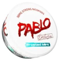 Pablo Frosted Mint Strong 50mg Dubai UAE | Ultra Strong Ice Mint Nicotine Pouches