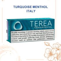 TEREA Turquoise Menthol From Italy – Buy in Dubai, UAE
