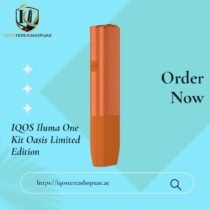 iqos iluma one kit sunset red in dubai uae