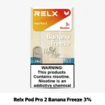RELX Pod Pro 2 Banana Freeze 3%