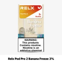 RELX Pod Pro 2 Banana Freeze 3%