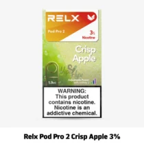 RELX Pod Pro 2 Crisp Apple 3%